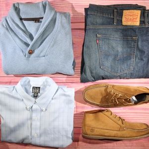 Light Blue Tasso Elba Sweater